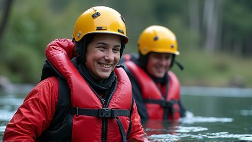 Marco during his survival course in Apennines